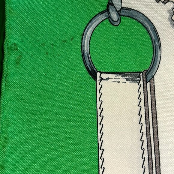 Vintage Hermes "Cuivreries" Silk Scarf, by Francoise de La Perriere - Picture 16 of 16